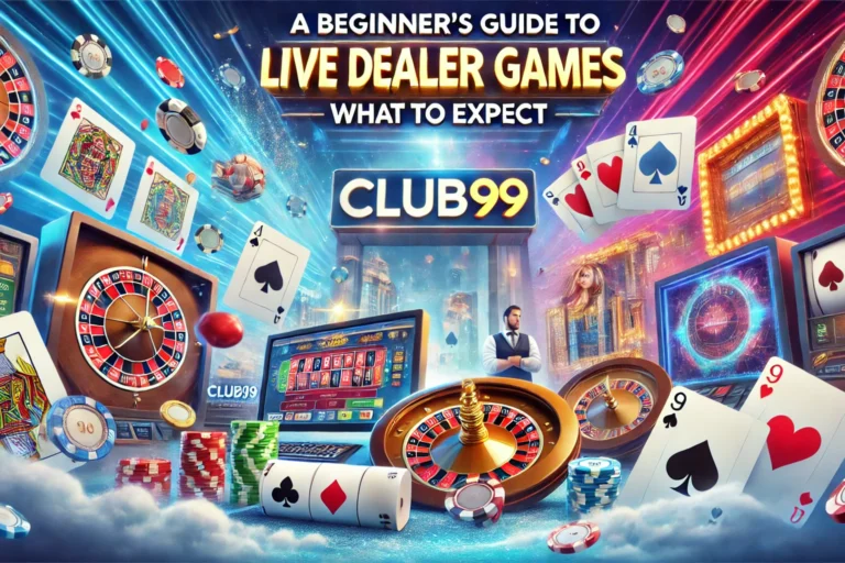 A Beginner's Guide to Live Dealer Games on Club99