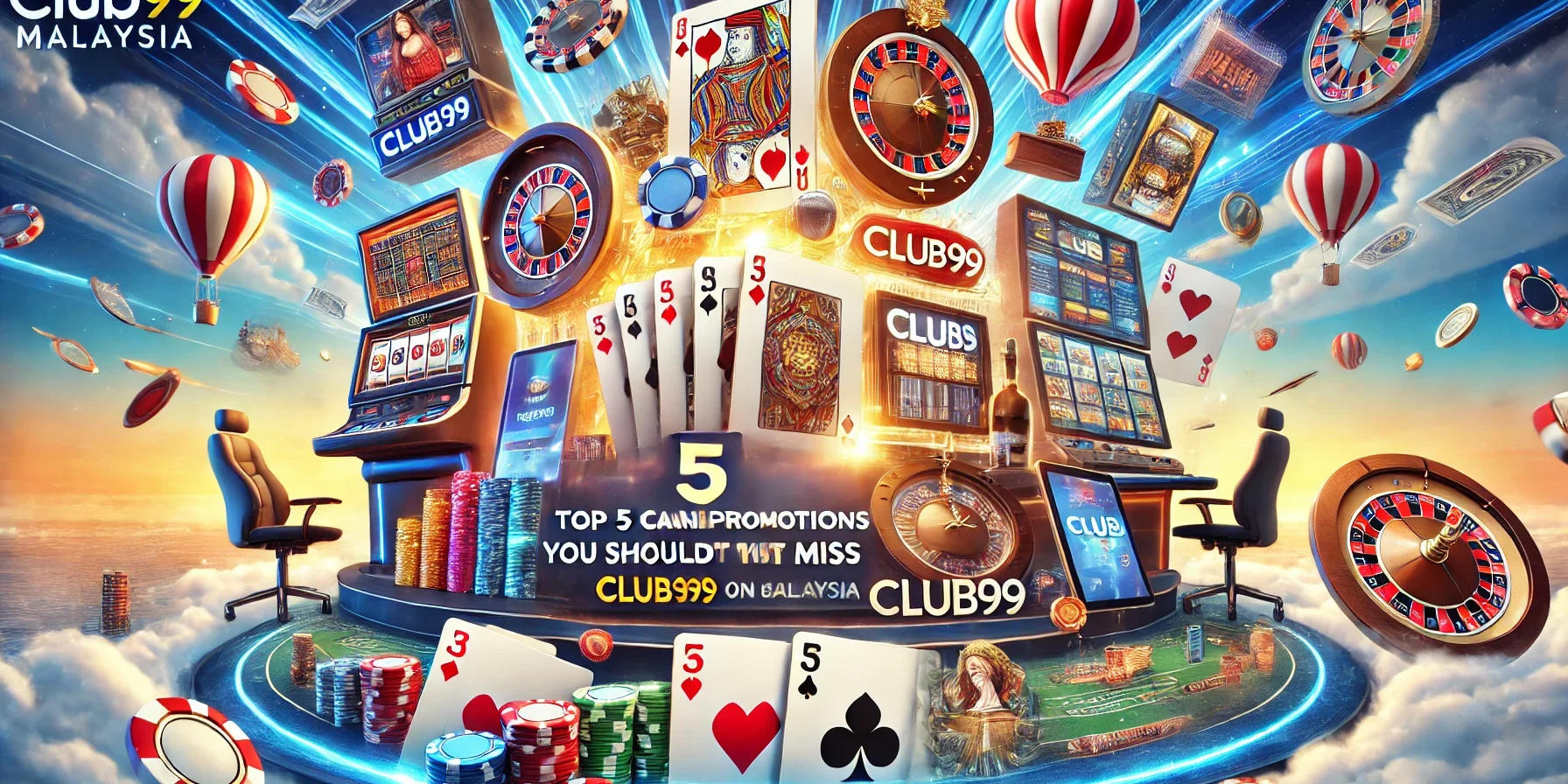 Top 5 Casino Promotions You Shouldn't Miss on Club99