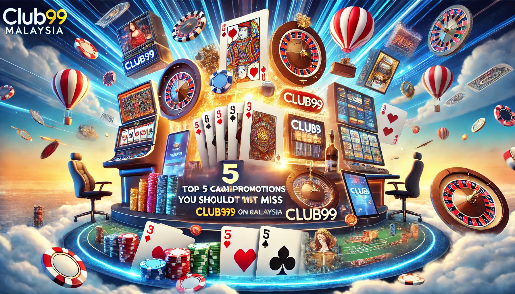 Top 5 Casino Promotions You Shouldn’t Miss on Club99 Top 5 Casino Promotions You Shouldn't Miss on Club99