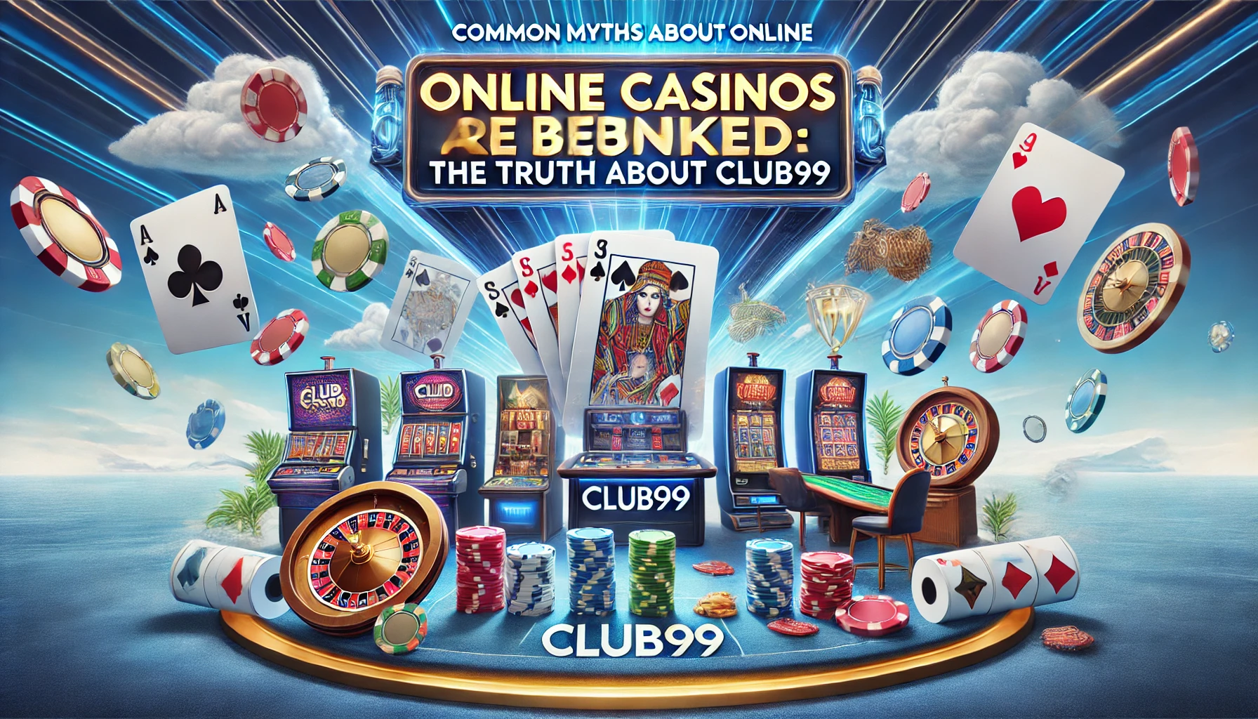 Common Myths About Online Casinos Debunked The Truth About Club99