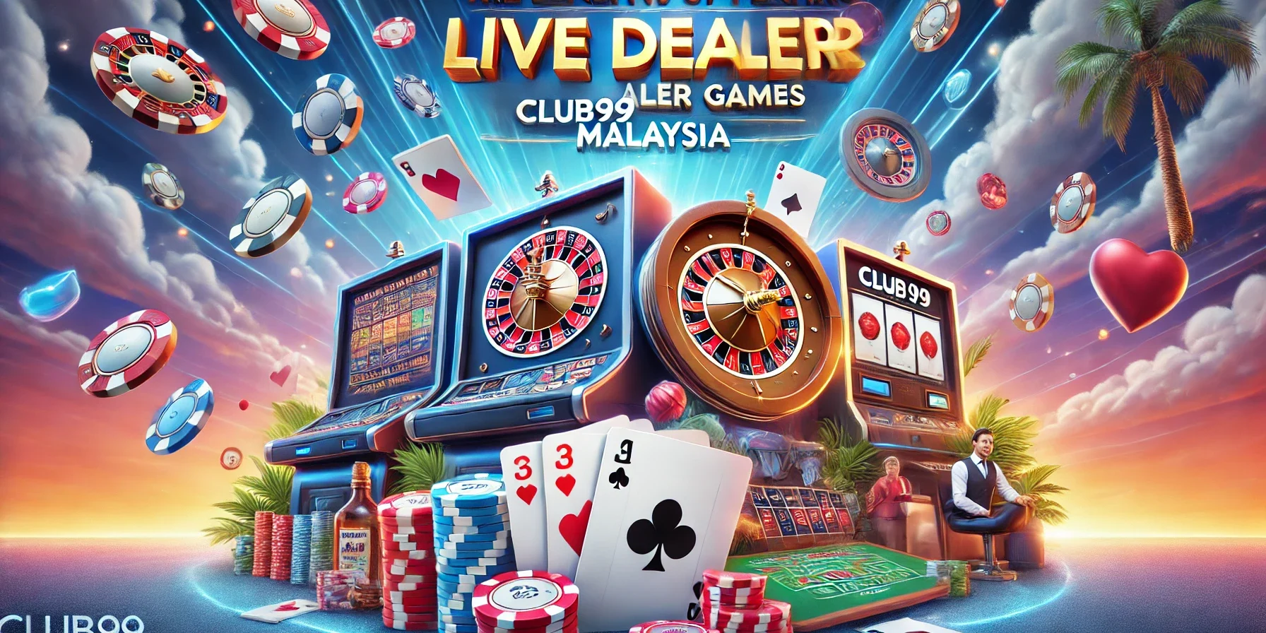 The Benefits of Playing Live Dealer Games on Club99 Malaysia