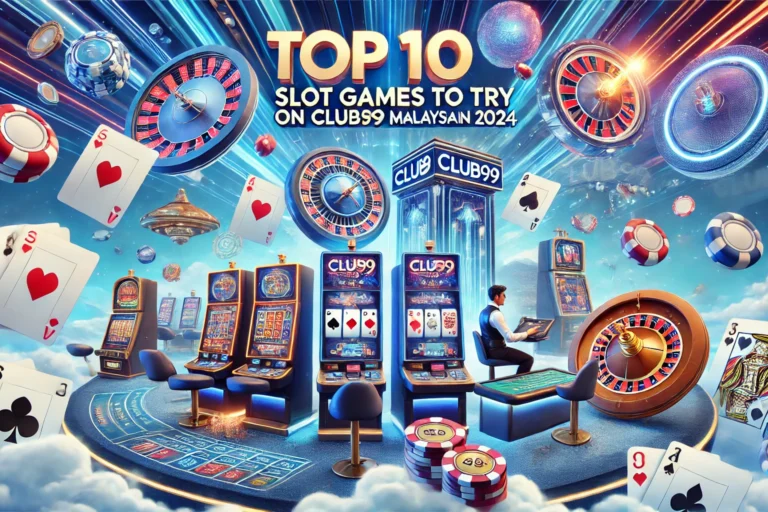 Top 10 Slot Games to Try on Club99 Malaysia in 2024