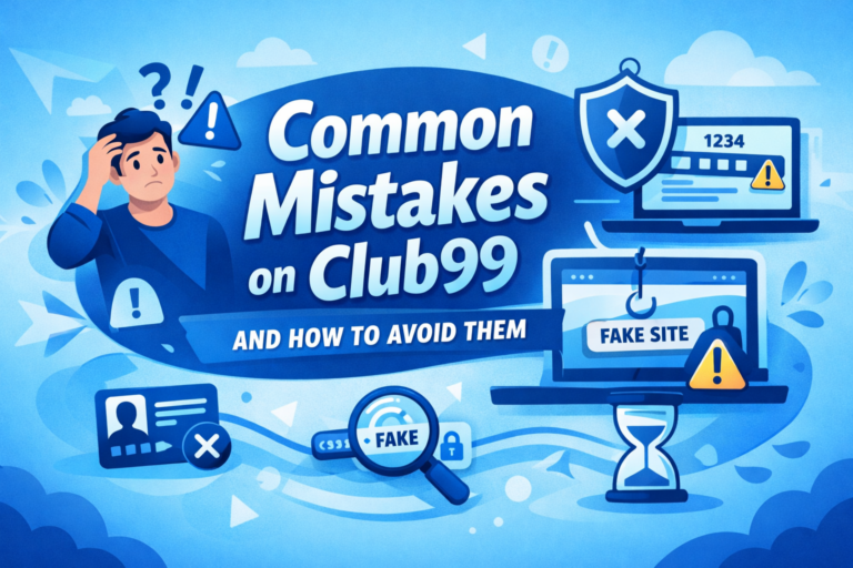 Common mistakes on Club99 explained