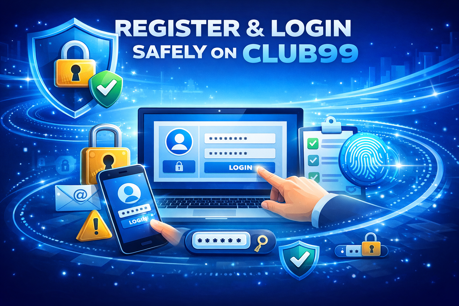 Secure login practices on Club99 Secure login practices on Club99